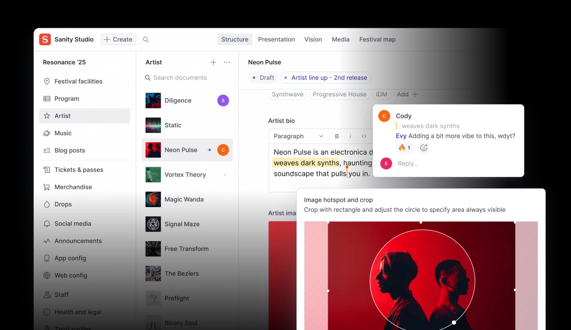 Custom schema design