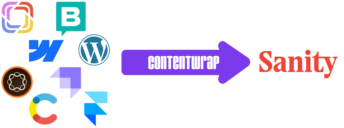 Contentwrap migrating old CMSes to Sanity CMS